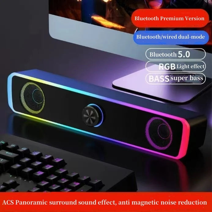 High-Volume 2-in-1 Bluetooth Desktop Mic & Speaker