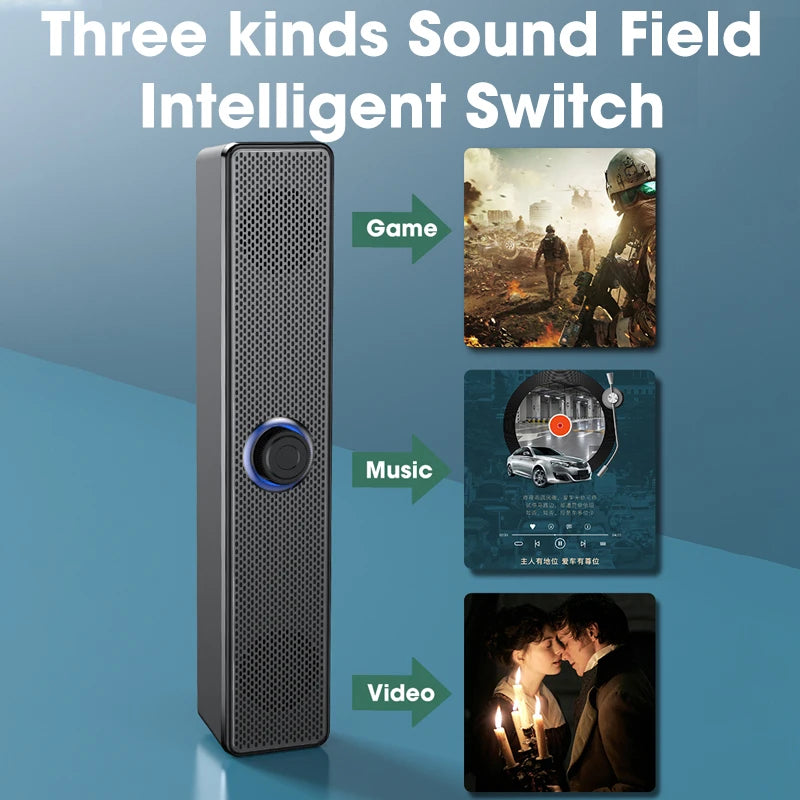 High-Volume 2-in-1 Bluetooth Desktop Mic & Speaker